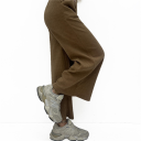 pantalone in velluto con costina velvet